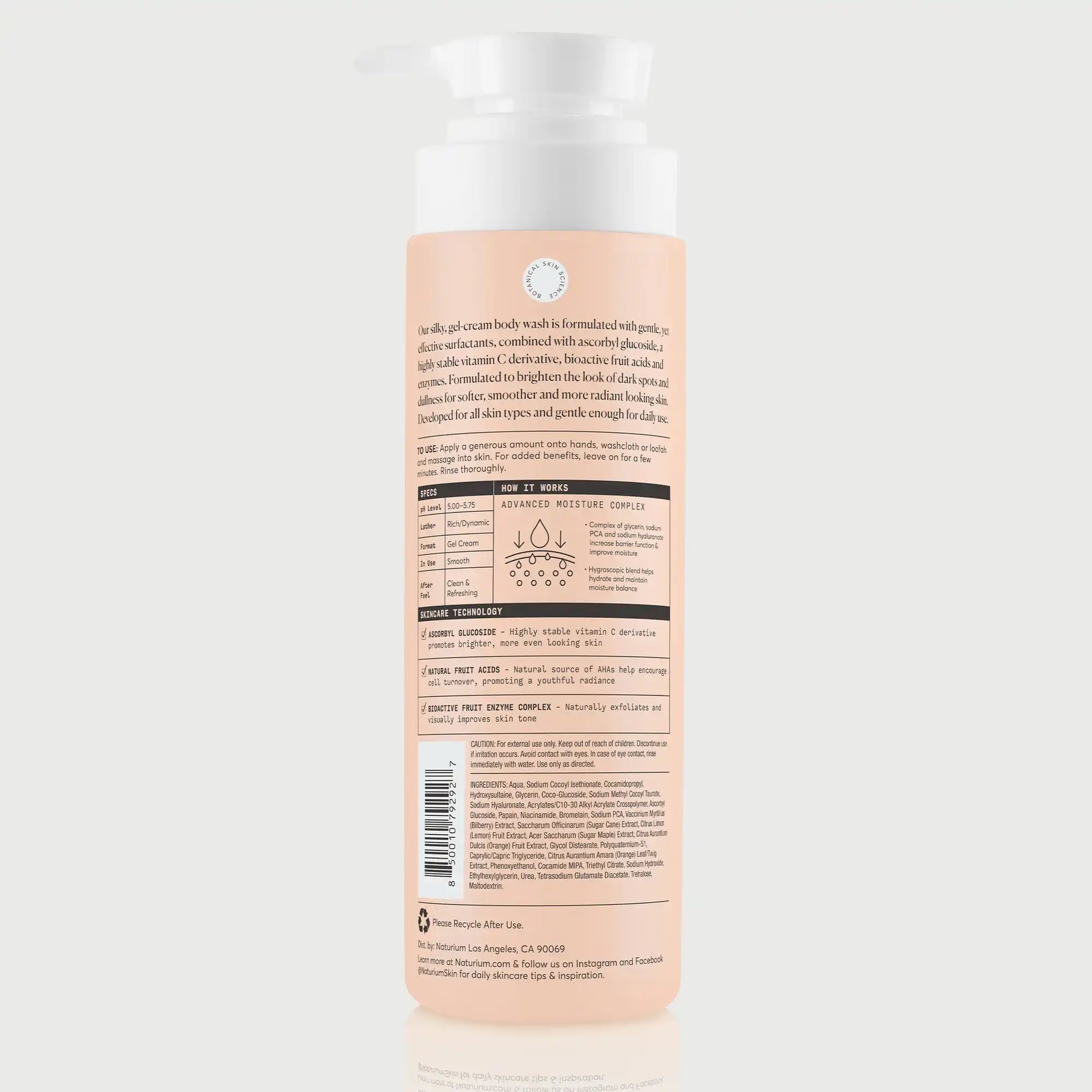 the-brightener-vitamin-c-brightening-body-wash-r6 NATR-The-Brightener-Body-Wash_back.webp