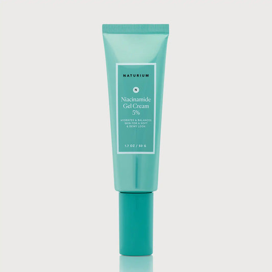 niacinamide-gel-cream-5-t3 NATR_NiaGelCream_tube_front_CapOn_bonebkgd.webp